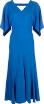 WOMEN'S LUXURY BLUE DRESSES AND SKIRTS 